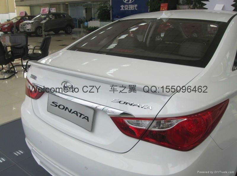 Hyundai Sonata PU rear spoiler 