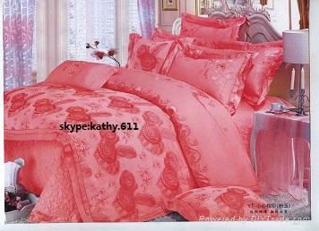 jacquard cotton bedding set 4