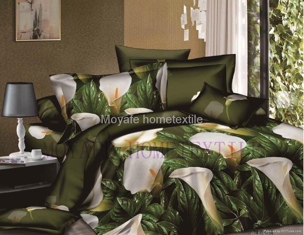 (NEW DESIGN )reactive printing bedding sheet set 2