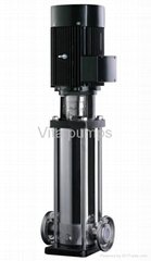 VCLF2-11 vertical multistage stainless steel centrifugal pump