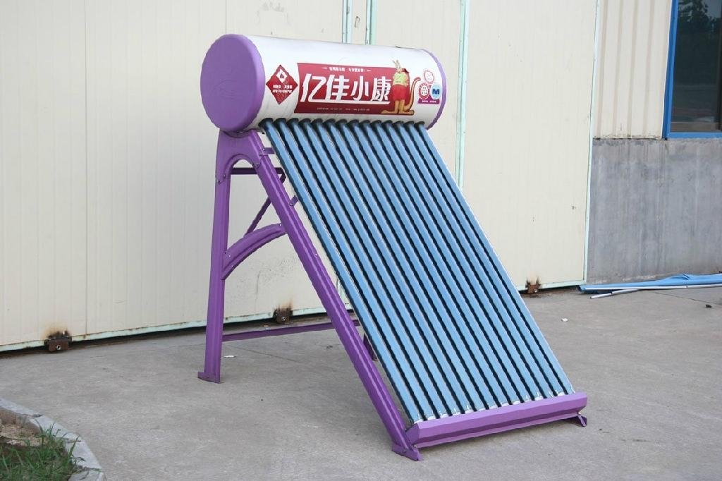 Vacuum tube integrate solar water heater capacity from 100L to 350L 4