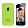 TPU Soft Protect Cover Case For iPhone 4 4G  1