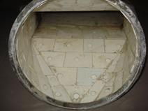 alumina ceramic used in the air duct