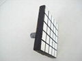 Alumina wear tile conbine with rubber 1