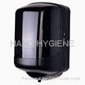 Centre pull tissue dispenser