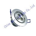 3W 220V dimmable round LED indoor Downlights 4