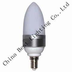 3w E14 pc cover led candle