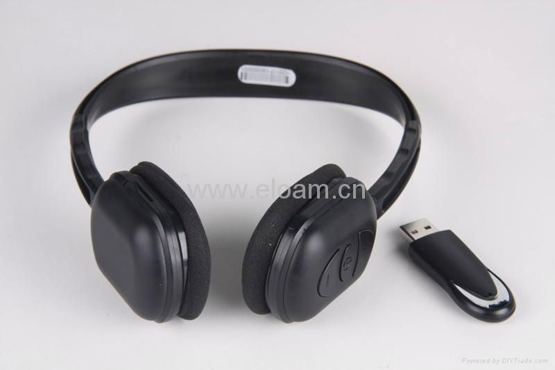 2.4G Stereo Wireless Headset Headphone