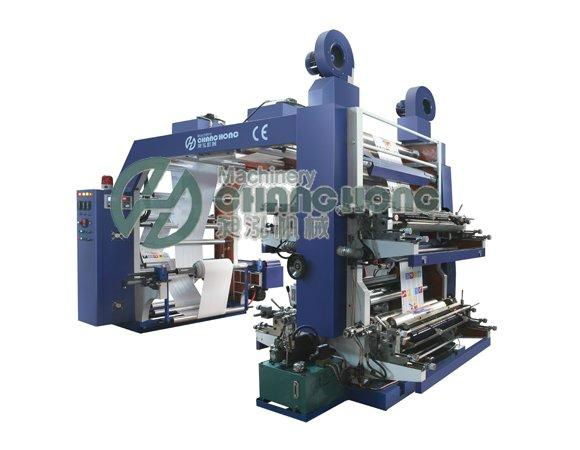 4 Colors Plastic Film Flexo Printing Machine