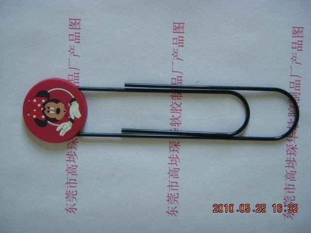 PVC cartoon bookmarks 4