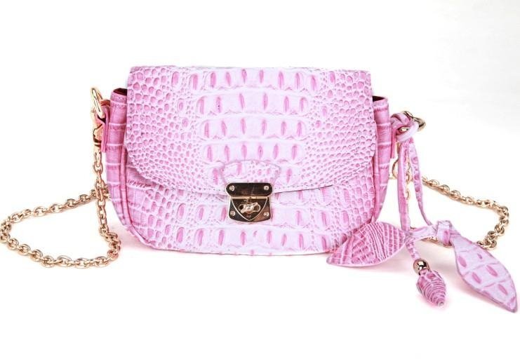 Lady Evening Hand Bag With Golden Chain (K110304)
