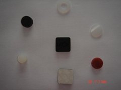 Rubber siliconised type rubber feet