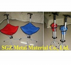 4-Leg Magnesium Alloy Walking-Stick Chair 