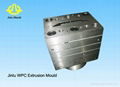 WPC hollow decking extrusion mould 3