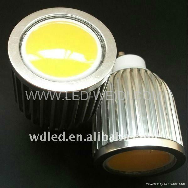 COB 6w/8w 500LM GU10 3000K LED downlight 3