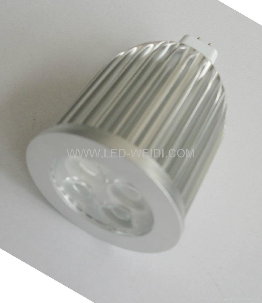 Dimmable 50w Halogen replacement 4*2w 3000k warm white GU10 LED spot lamp 