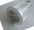 Dimmable 50w Halogen replacement 4*2w 3000k warm white GU10 LED spot lamp  3