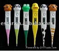 Cartoon Digital clinical Thermometer