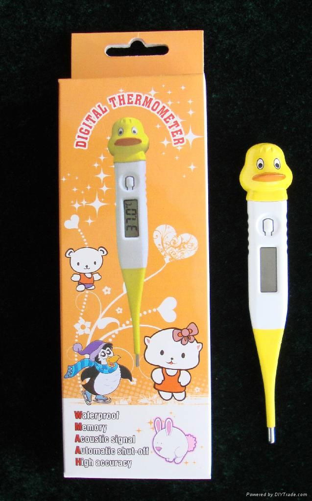 Cartoon Digital clinical Thermometer 2