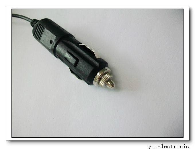 UL Type Cigarette Plug with lamp to DC Connector 5