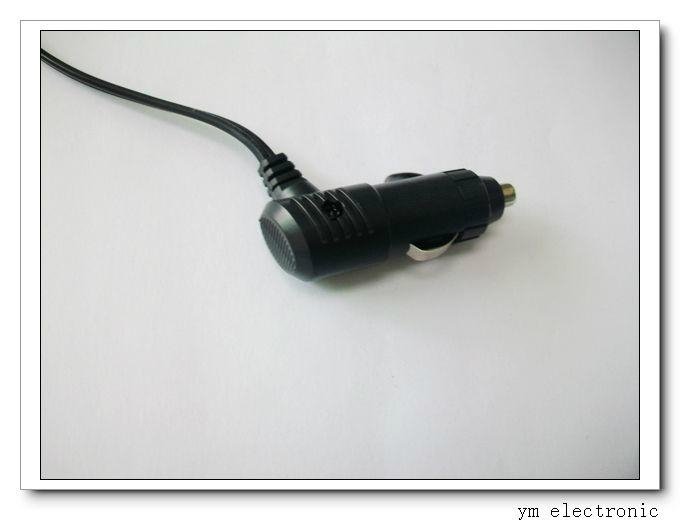 Korea type cigarette plug to DC or USB connector