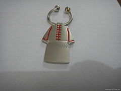 Clothes Shape Metal Key Chain