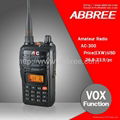 OEM vhf/uhf LCD handheld two way radio