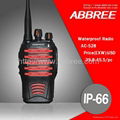 IP66 waterproof transceiver with 5W output power, and VOX function handheld inte 1