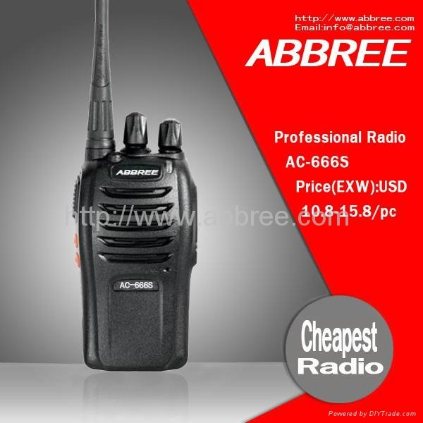 Cheapest Interphone long range with VOX function walkie talkie AC-666S