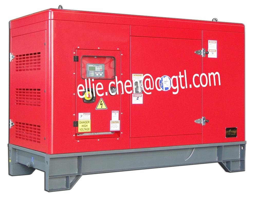 Silent Cummins diesel generator with CE and ISO 2