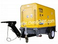 Trailer industrial Cummins diesel generator set with CE & ISO