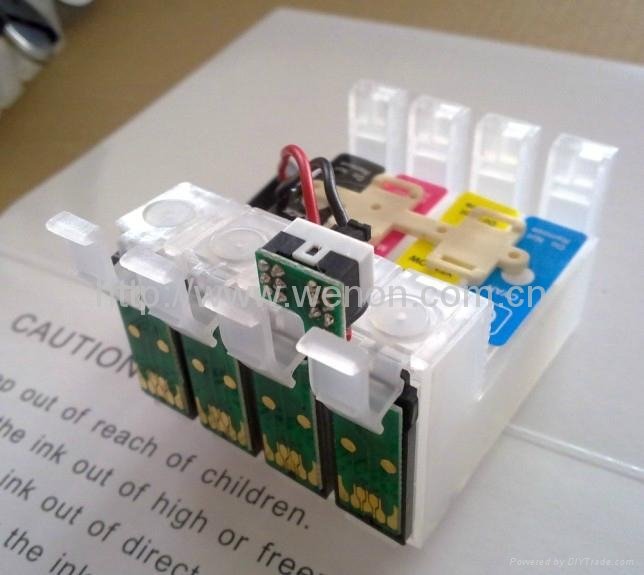 Newest Refillable Cartridge for Epson TX125 with Chip 2