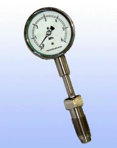PT166-40MPA现场指针示压力温度双测表 2
