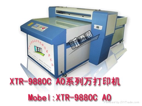 UV平板喷墨打印机 2