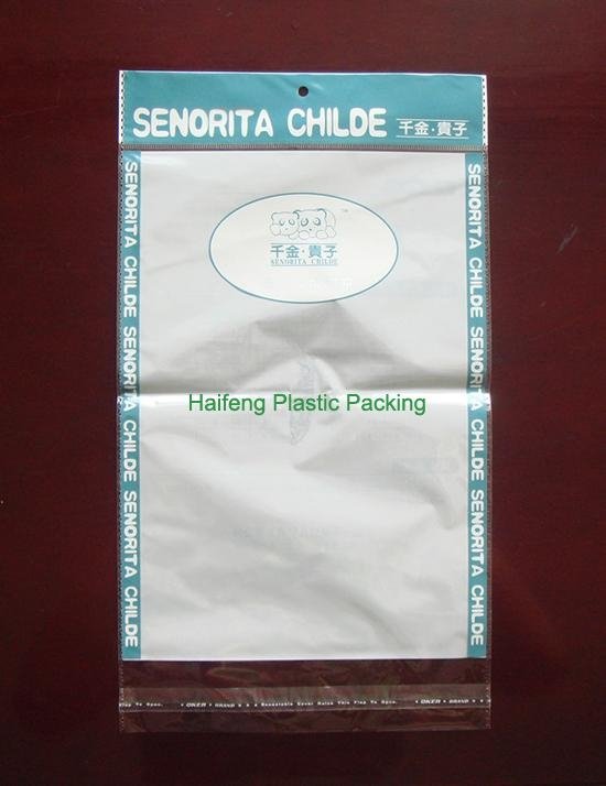 OPP Seal header plastic bags 2