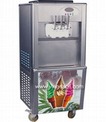 Vertical ice cream machine
