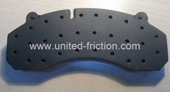 truck brake pads, non-asbestos