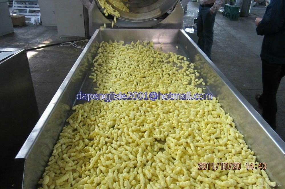 nik naks production line/corn curls/cheetos/kurkure production line