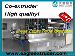 co-extruder for soya n   ets,bread crumbs, artificial rice, pet food, dog food