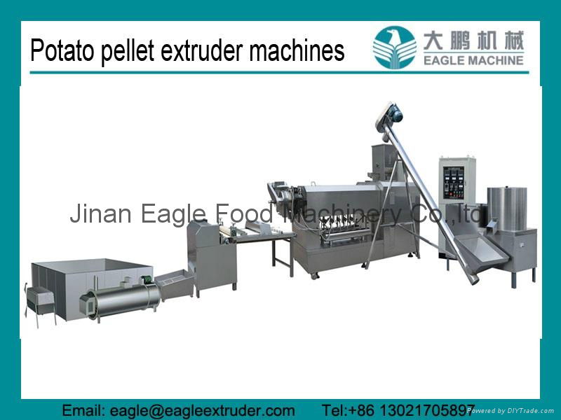 Jinan Eagle Potato snack pellet extruder machines 