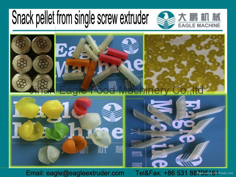 Jinan Eagle Potato snack pellet extruder machines  2