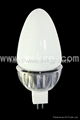 high power 3*1w led candle bulb 