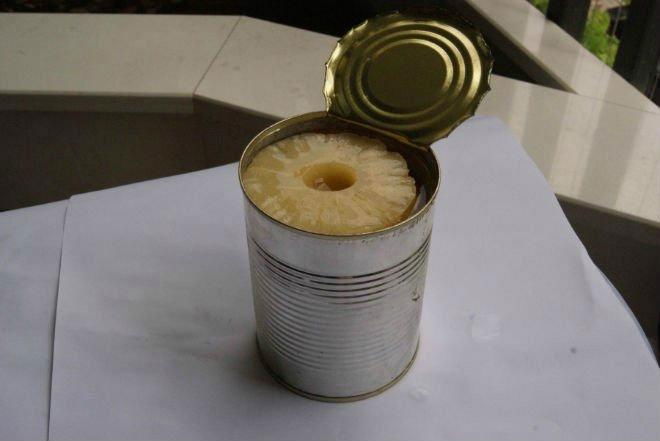 Canned pineapple sliced from manufacturer directly 3