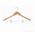 Wooden suit hanger 4