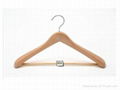 Wooden suit hanger 5