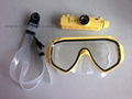 15M Waterproof Sports Mini DV, Underwater Digital Camera Mask 2