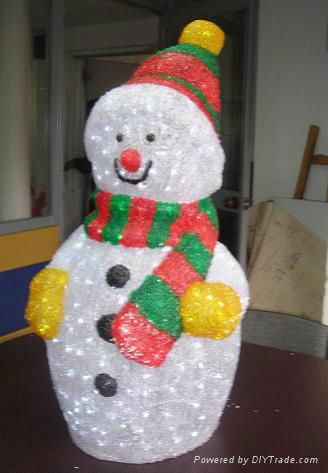 LED Snowman light