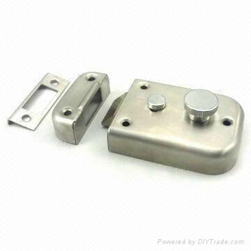 304 Stainless Steel Solid Rim Night Latch 