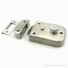 304 Stainless Steel Solid Rim Night Latch