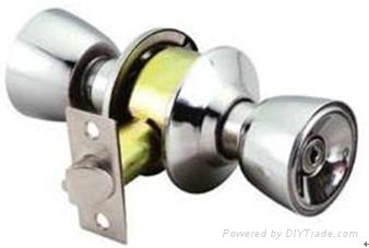 Economical Cylindrical Knob  Lock with Wafer keys 2